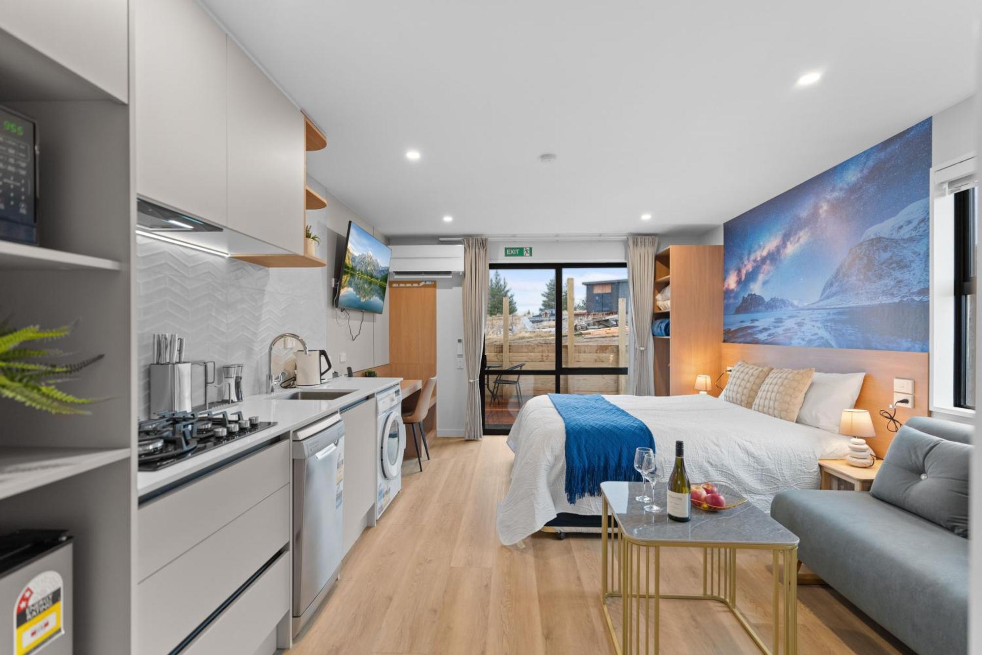 Sunshine Suites Lake Tekapo Ngoại thất bức ảnh