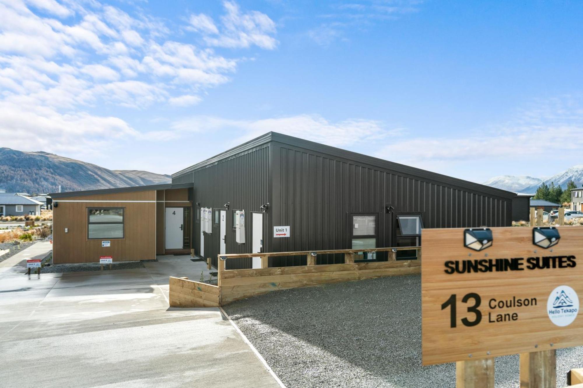 Sunshine Suites Lake Tekapo Ngoại thất bức ảnh
